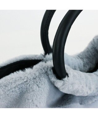 ROOTOTE 1261【ふわふわ素材】LT.デリ.ファーパフート-A 02：サックス