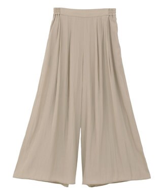 earth music&ecology マットサテンスカーチョ Beige