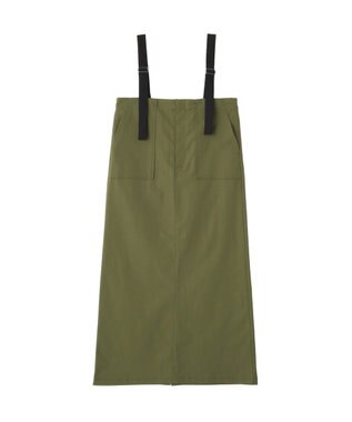 AMERICAN HOLIC 【マルチ機能】フロントZIPツイルジャンスカ Khaki