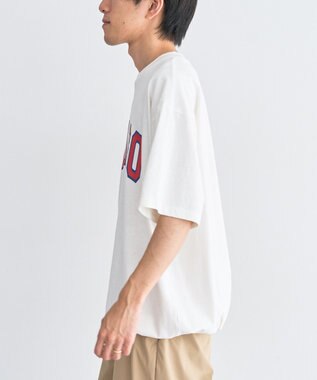 CRAFT STANDARD BOUTIQUE カレッジロゴグラフィックＴシャツ Off White