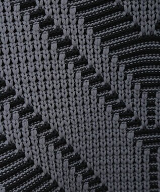 Green Parks ・ＥＬＥＮＣＡＲＥ　ＤＵＥ　ジャカードカーディガン Charcoal Gray