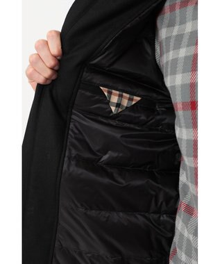 DAKS フラノステンカラーダウンジャケット ブラック