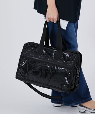 LeSportsac DELUXE MED WEEKENDER/ブラックシャイン ブラックシャイン