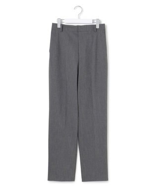 23区 L 【洗える】ドライ2WAYストレッチ テーパードパンツ グレー系