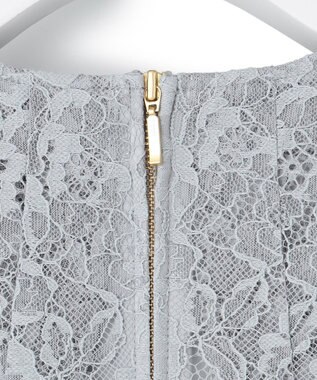 23区 【APPLAUDIR】ブライトフラワーレース ドレス グレイッシュブルー系