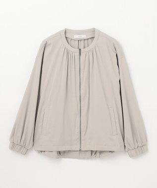 ANY 【洗濯機可能/接触冷感/UVケア/イージーケア】清涼リラックスブルゾン グレージュ