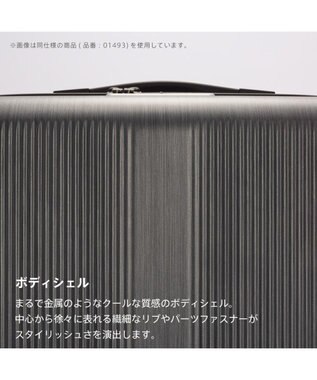 ACE BAGS & LUGGAGE 【雑誌掲載】 Proteca トラクション2 スーツケース 39L 機内持込 01491 プロテカ 日本製 ガンメタリックヘアライン