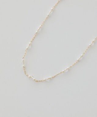 earth music&ecology プチビーズＭＩＸネックレス