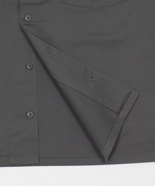 WEGO 【ユニセックス着用ITEM】ワッペンワークシャツ（LS） グレー