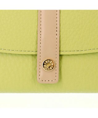 IBIZA フェリース　かぶせ長財布 黄緑