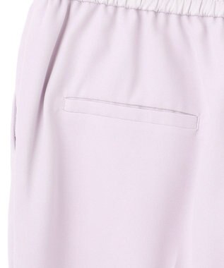 ICB L 【新色追加・WEB限定カラーあり・接触冷感・UVケア・速乾・防シワ・洗える】 FluidBackSatin  ドロストパンツ パールグレー系［WEB限定］