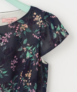 TOCCA 【洗える！】WATERCOLOR HARMONY ドレス アイボリー系