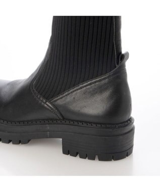 MODE ET JACOMO <MODE ET JACOMO>タンクソールニットブーツ ブラック