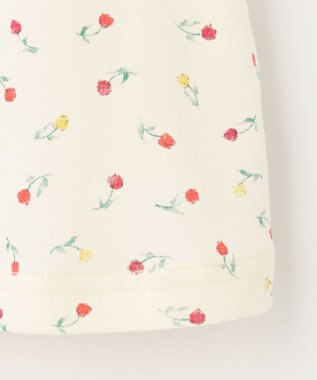 組曲 KIDS 【80-90cm】Tulips Shower セットアップ ベージュ系5