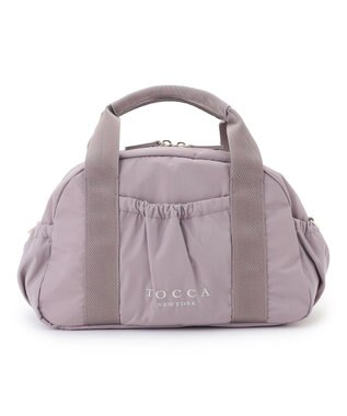 TOCCA 【WEB＆一部店舗限定】【一部カラー撥水】AMIRARE NYLON BOSTON M ボストンバッグ ライラック系