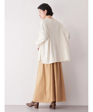 AMERICAN HOLIC ＵＶカットミディニットカーディガン Off White