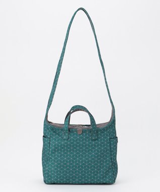 Y'SACCS キュービック×ポイントドット　2WAYトート＆ショルダー　Sサイズ