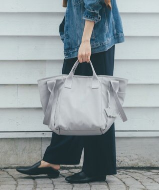 ACE BAGS & LUGGAGE W&.Day/Night エムート トートバッグ A4サイズ Lサイズ 20522 ダブルアンドデイナイト ライトグレー