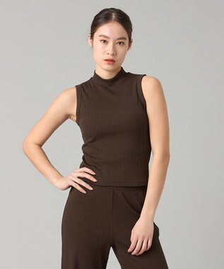 Chacott ソフトリブノースリーブTシャツ