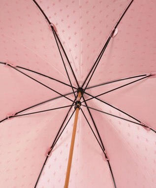 MOONBAT POLO RALPH LAUREN（ポロ ラルフローレン） 長傘 PPジャカード ペールピンク