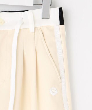 PW CIRCULUS 【WOMEN】イージーワイドパンツ ゴルフウェア レディース アイボリー系