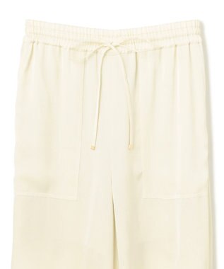 GRACE CONTINENTAL サテンワークパンツ キナリ