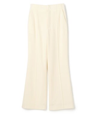 BEIGE， MAZARINE / スリムフレアパンツ Ecru