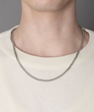 WEGO アクセ付きワンポイントニットプルオーバー（LS） オフホワイト