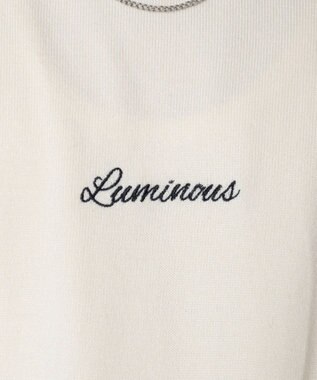 WEGO アクセ付きワンポイントニットプルオーバー（LS） オフホワイト