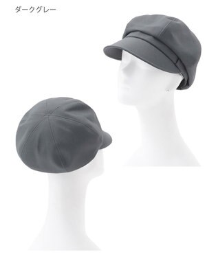 MOONBAT FURLA(フルラ)キャスケット UVカット サイズ調整 手洗い可能 日本製 ダークグレー