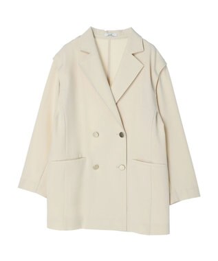 earth music&ecology ２ＷＡＹテーラードジャケット Beige