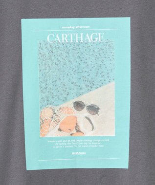 Green Parks フォトボックスＴシャツ Blue