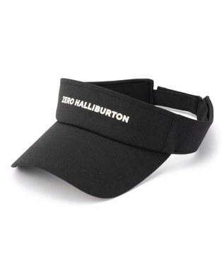 ZERO HALLIBURTON 【雑誌掲載】 デルタニットバイザー 82562 ZHG-CAP レディースサンバイザー ゴルフ ブラック