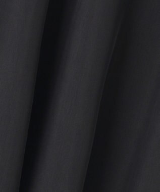 23区 【接触冷感/洗える】フィブリルツイル ギャザー スカート ブラック系