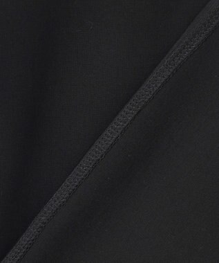 ANY SIS 【洗える】シアーコンビ プルオーバー ブラック