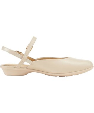 ASICS WALKING ペダラ フラット ヒール ストラップ レディース 3E ベージュ系