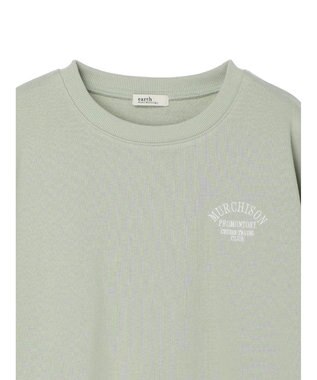 earth music&ecology アソートロゴスウェット Mint