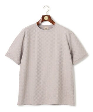 J.PRESS MEN 【KING SIZE】【吸湿速乾 / ビジネス対応】【J.PRESS PREMIUM JERSEY】 リンクス Tシャツ ライトグレー系