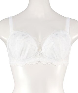 San-ai Resort（三愛水着楽園） 【SALE】エレガントコレクション【2505】単品ブラEFGカップ ホワイト