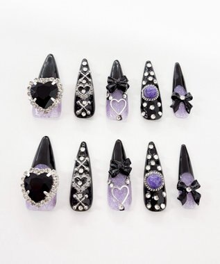 WEGO デザインデコネイルチップ 柄8