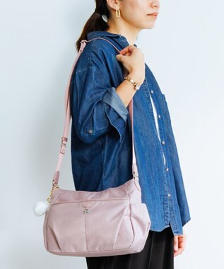 ACE BAGS & LUGGAGE Kanana project COLLECTION シェリ ショルダーバッグ 横M 17943 カナナプロジェクト コレクション ピンク