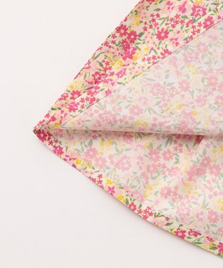 組曲 KIDS 【110-140㎝】リンドウプリント ワンピース ローズ系5