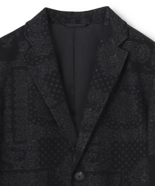 JOSEPH HOMME パッチジャガードジャジー　チェスターコート グレー系3