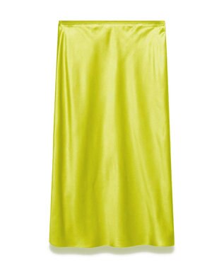 シルクサテン　スカート