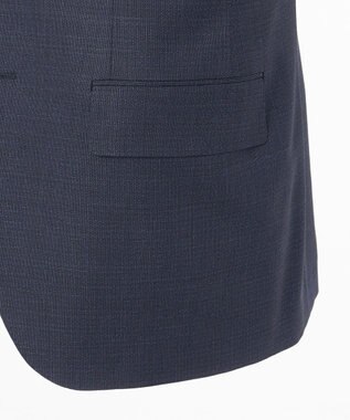 J.PRESS MEN 【ESSENTIAL CLOTHING】ブリーザブルメッシュクロス スーツ ネイビー系