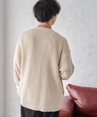 WEGO オーバーフィットカーディガン ホワイト