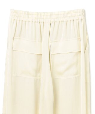 GRACE CONTINENTAL サテンワークパンツ キナリ