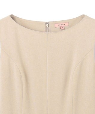 TOCCA 【大人百花掲載】【洗える】FIRST SPRING ドレス ベージュ系