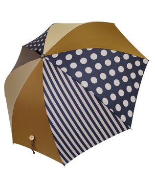 +RING レディース向け プラスリング 長傘 60cm BRN T1212