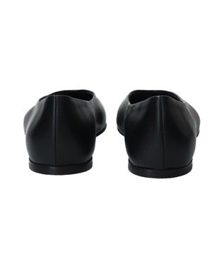 INTER-CHAUSSURES 【INTER-CHAUSSURES】ラウンドトウサケットバレエシューズ ブラック